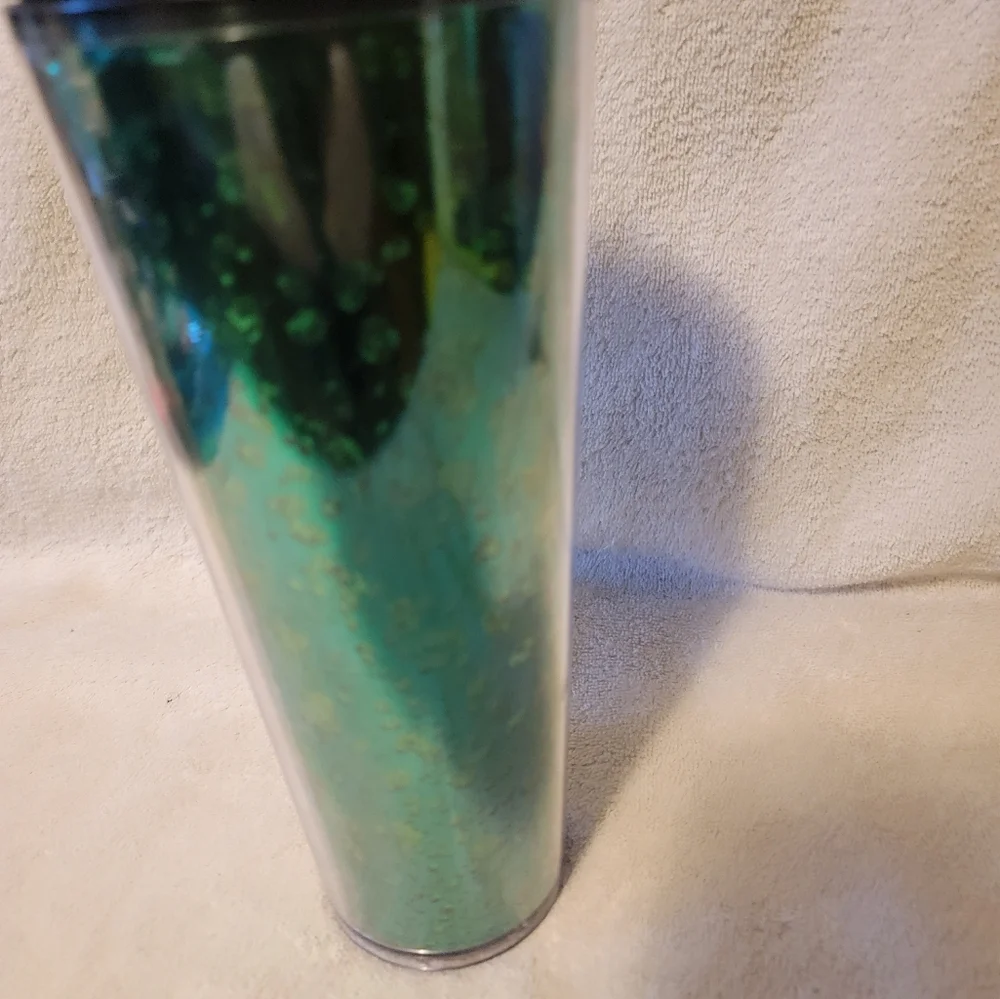 Starbucks‎ Green Glitter 24fl oz Cold Drink